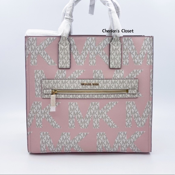 🌸NeW! Michael Kors Kenly Large Logo Tote Set - Picture 3 of 9